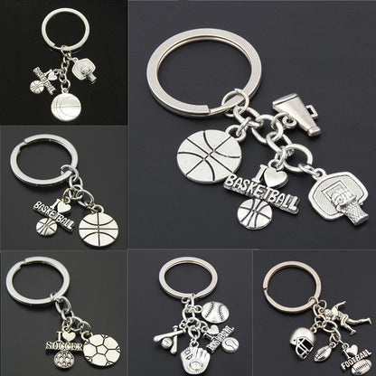 Athlete Fitness Sport Keychain