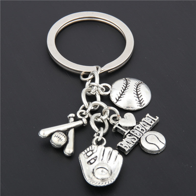 Athlete Fitness Sport Keychain