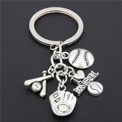 Athlete Fitness Sport Keychain