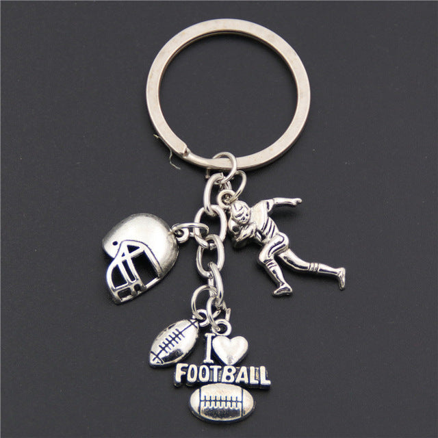 Athlete Fitness Sport Keychain