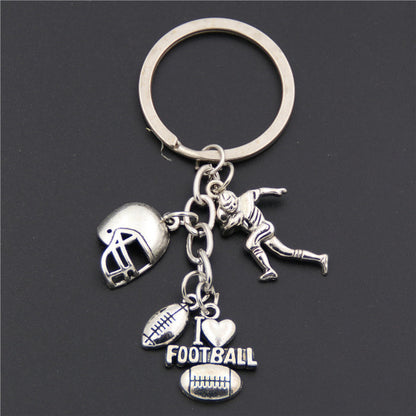 Athlete Fitness Sport Keychain